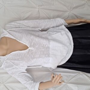 J. Jill Soft White Knit Top